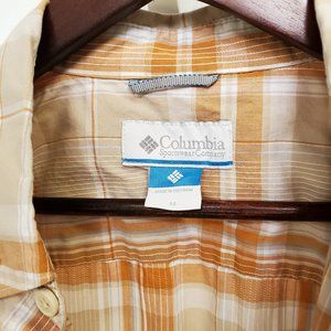 Columbia Men's Short Sleeve Casual Shirt, Med